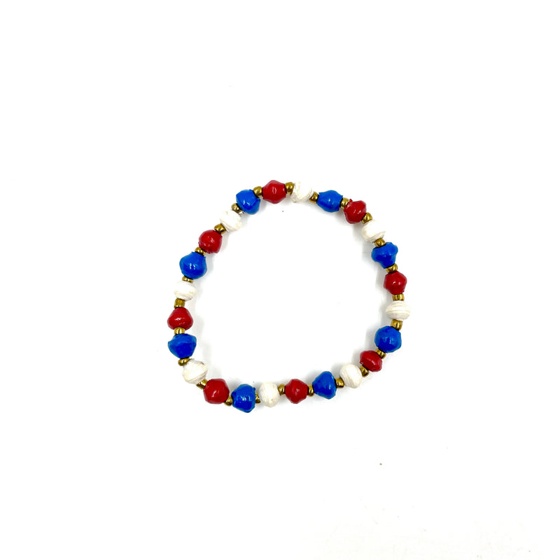 Paper Beads Beatrice Bracelet