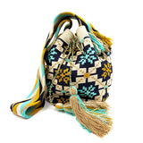 モチーラ・ドスエブラス L - ライトブルー＆イエロー -