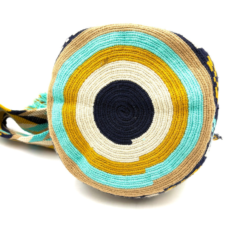 モチーラ・ドスエブラス L - ライトブルー＆イエロー -