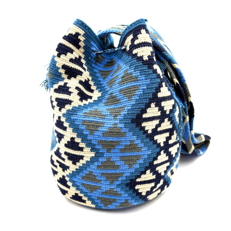 モチーラ・ドスエブラス L - ブルー＆ブラック -