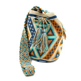 モチーラ・ドスエブラス L - ライトブルー＆ブラウン -