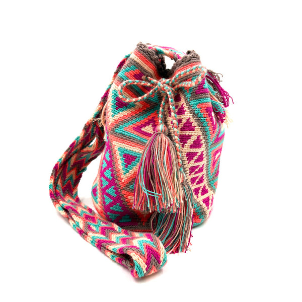 モチーラ・ドスエブラスM - ピンク＆ライトブルー -