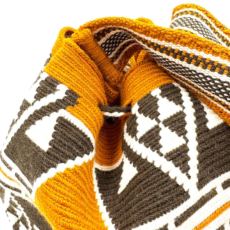 モチーラ・ウナエブラM - アプリコット＆ライトグレー -