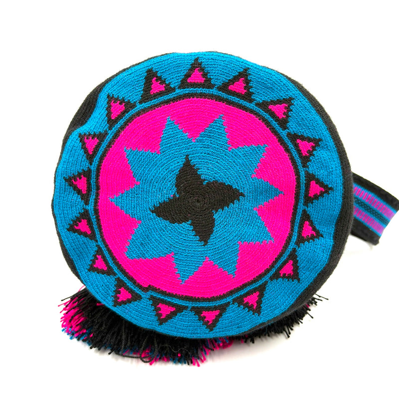 モチーラ・ウナエブラM - ブルー＆ピンク -