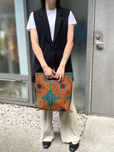 Akello Yoko 38  - Big Eye Yellow & Turquoise -