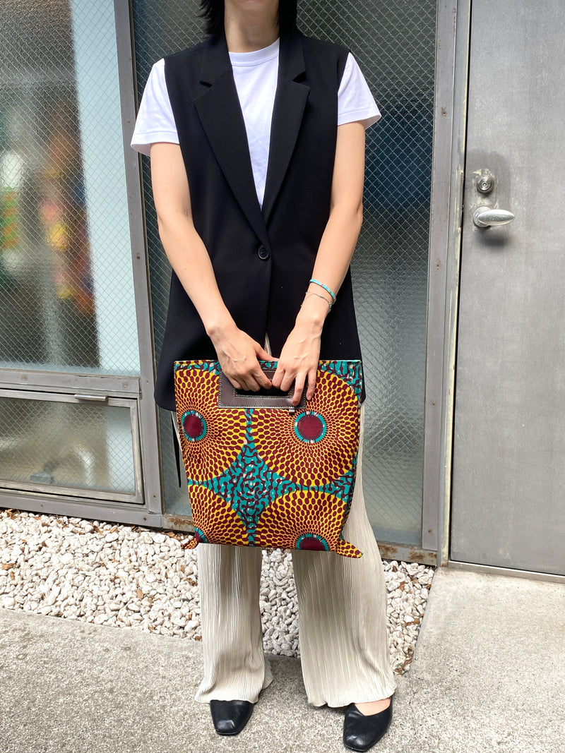 Akello Yoko 38  - Big Eye Yellow & Turquoise -