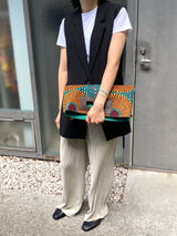 Akello Yoko 38  - Big Eye Yellow & Turquoise -