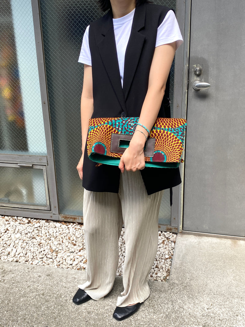 Akello Yoko 38  - Big Eye Yellow & Turquoise -