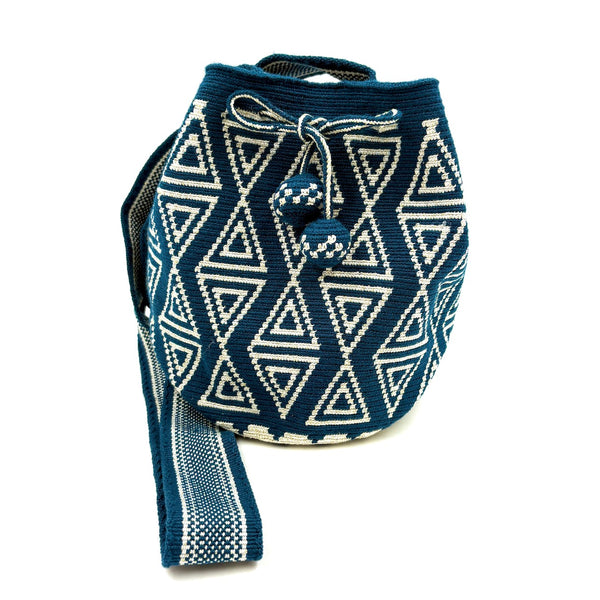 モチーラ・ウナエブラ・スパークル M - ブラック＆ブルー -