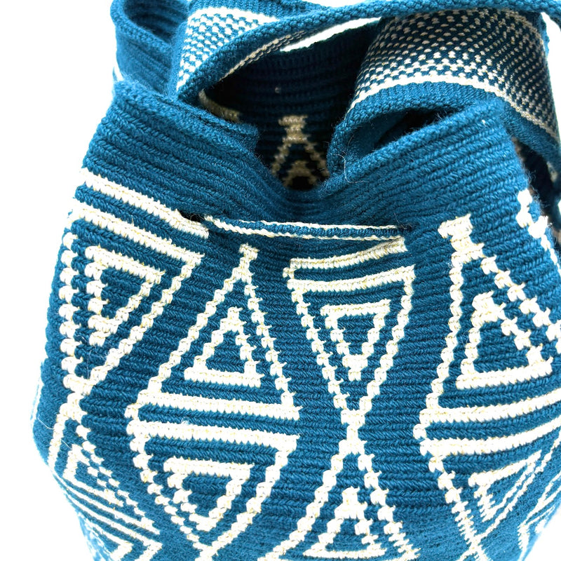 モチーラ・ウナエブラ・スパークル M - ブラック＆ブルー -