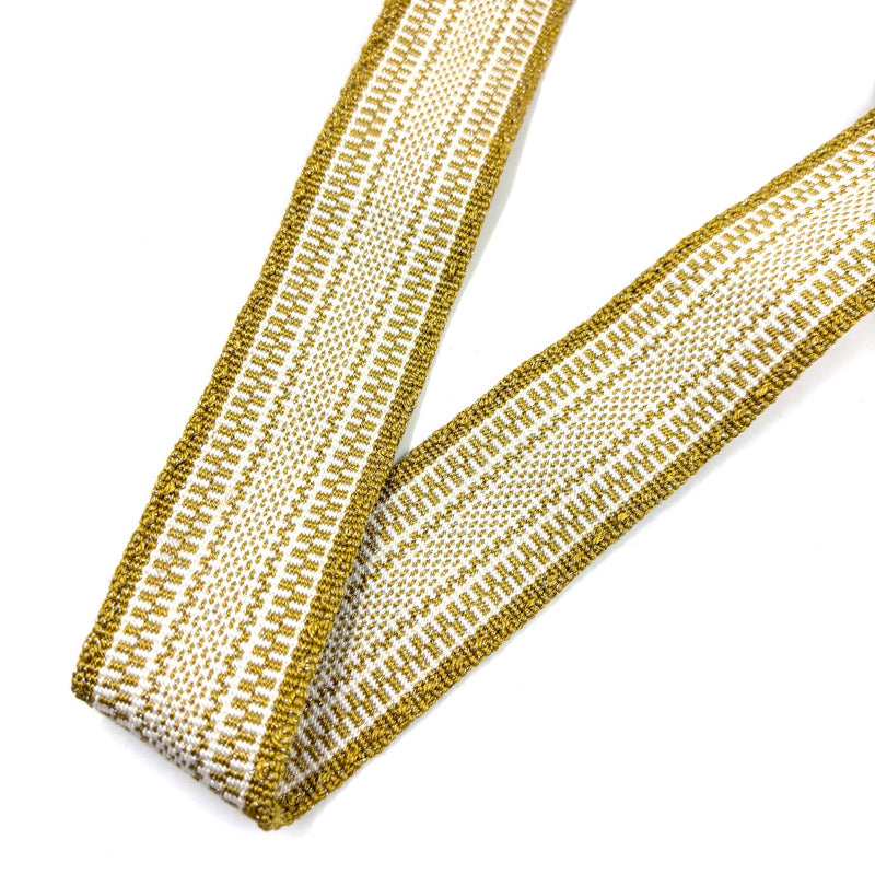 モチーラ・ウナエブラ・スパークル M - ホワイト＆ゴールド -