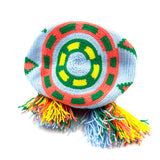 モチーラ・ウナエブラSS - ライトブルー＆グリーン -