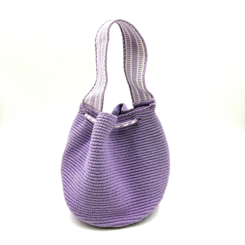 モチーラ・シンプル・ハンドバッグ - ラベンダー -