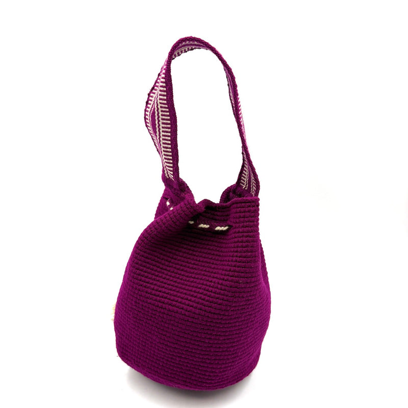 モチーラ・シンプル・ハンドバッグ - バイオレット -