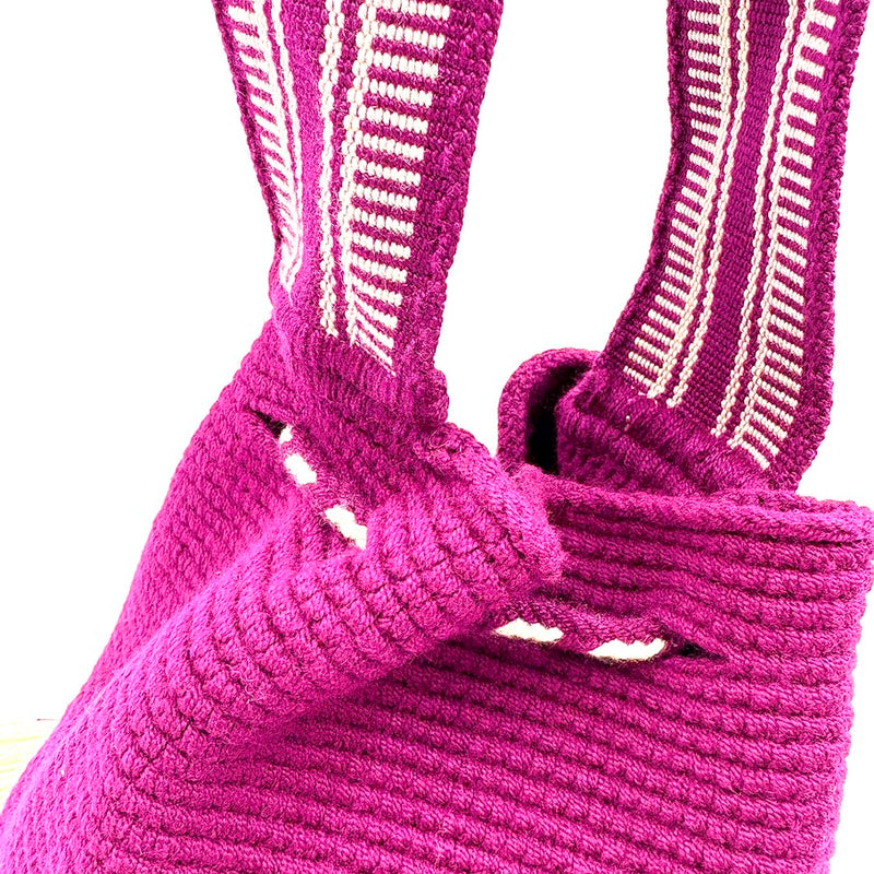 モチーラ・シンプル・ハンドバッグ - バイオレット -