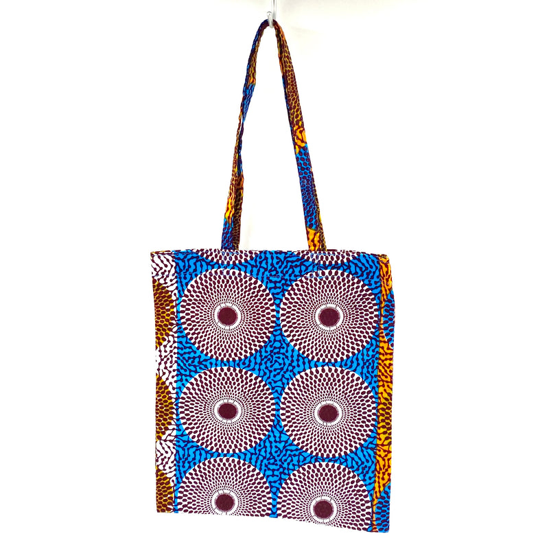 Eco Medium I blue, orange, white, white, blue, orange.