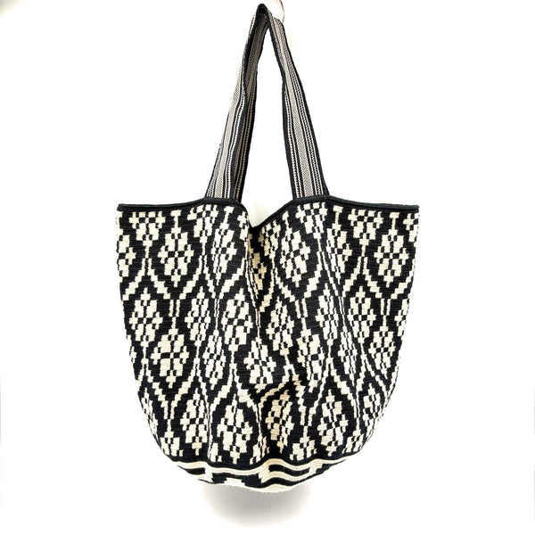 ススバッグ - モザイクブラック＆ホワイト -