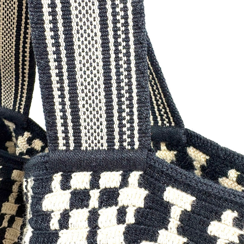 ススバッグ - モザイクブラック＆ホワイト -