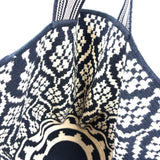 ススバッグ - モザイクブラック＆ホワイト -