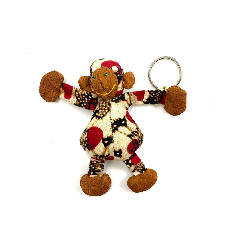 Chimpanzee Berkross Keychain -White Redman-