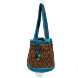 モチロン・ウナエブラ S - ライトブルー＆ブラウン -