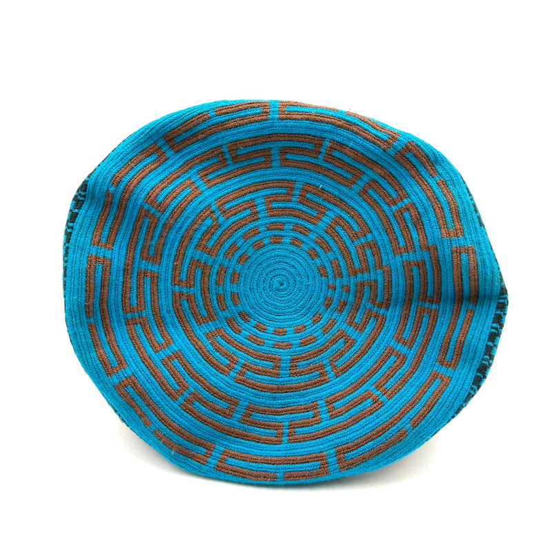 モチロン・ウナエブラ S - ライトブルー＆ブラウン -