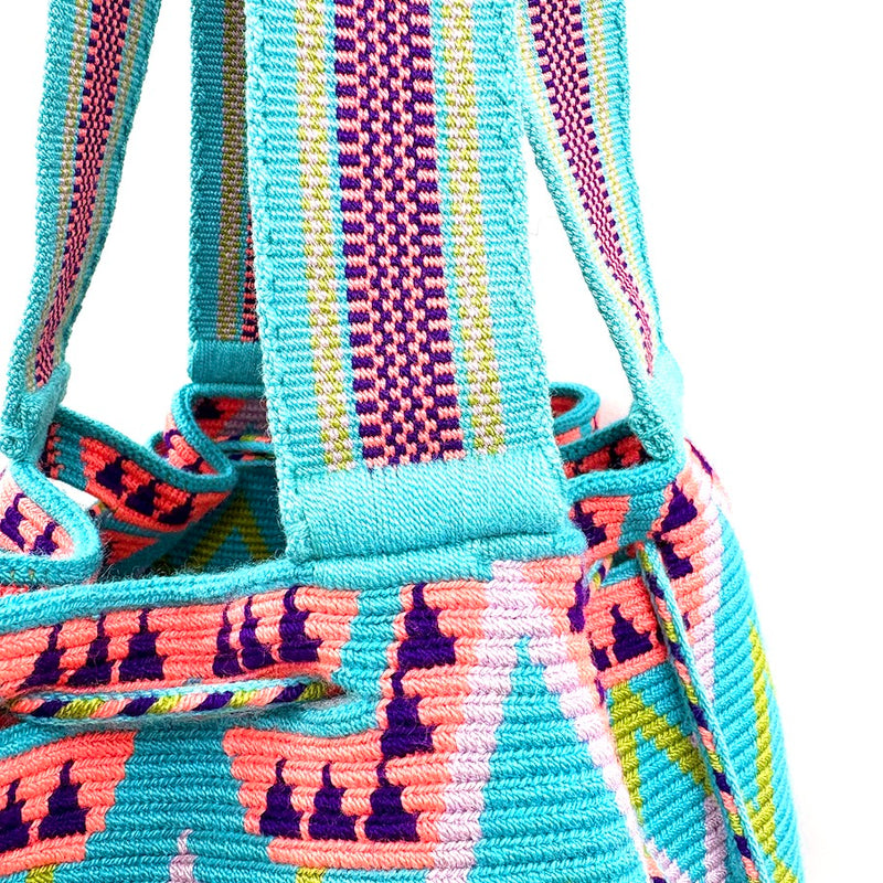 モチロン・ウナエブラ S - ライトブルー＆ピンク -