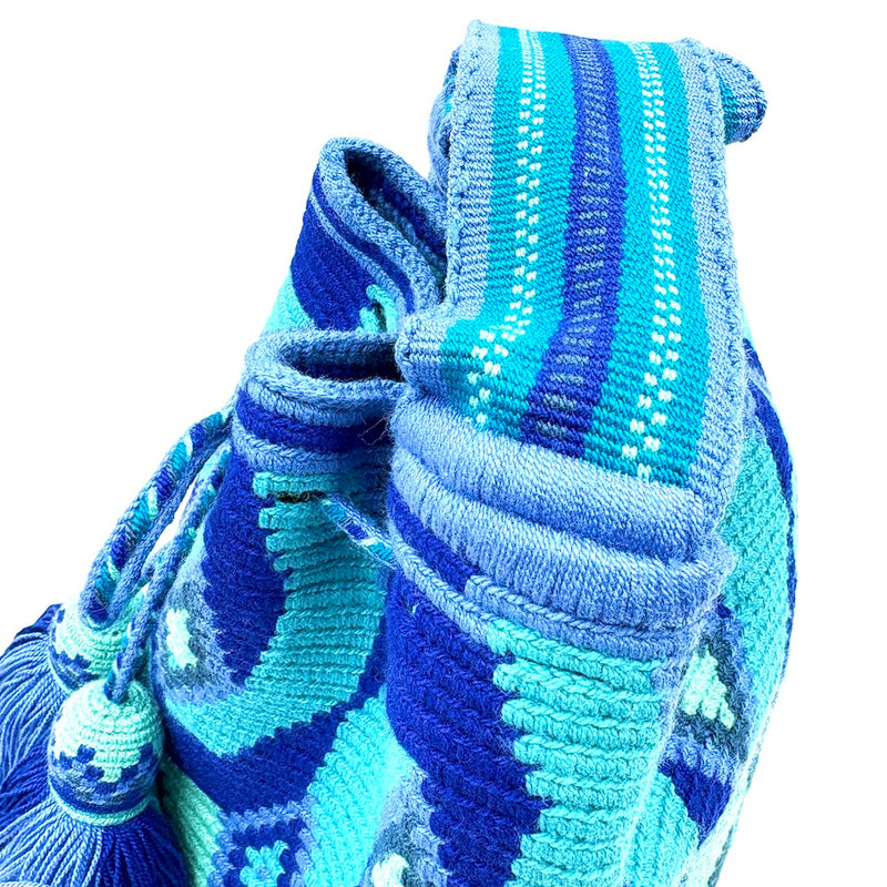 モチーラ・ドスエブラス・スペシャルL  - ブルー＆ライトブルー -