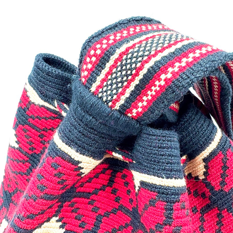 モチーラ・ウナエブラL - レッド＆ブラック -