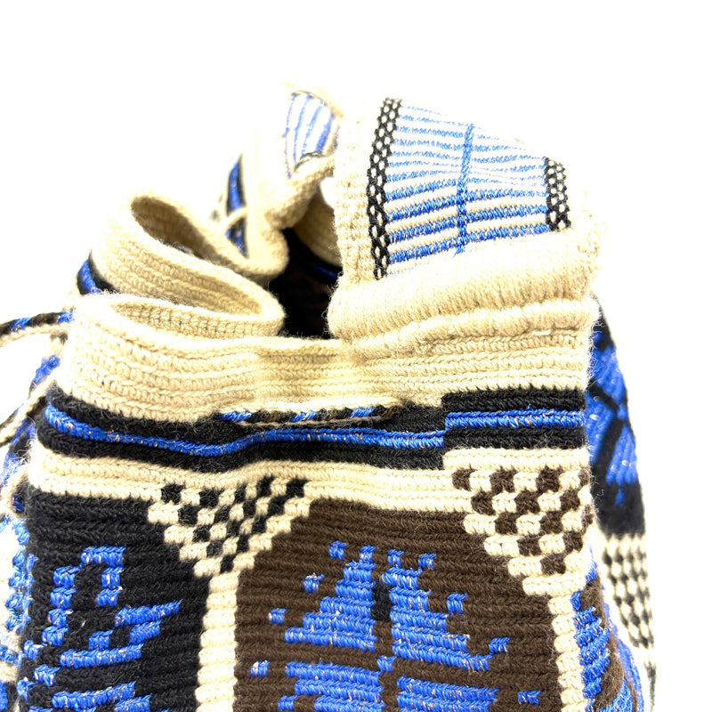 モチーラ・ウナエブラ・スパークルＬ - ブルー＆ホワイト -