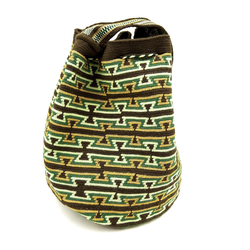 モチーラ・ウナエブラ・スパークルＬ - ブラック＆グリーン -