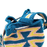 モチーラ・ウナエブラ・スパークルS - ネイビー＆イエロー -