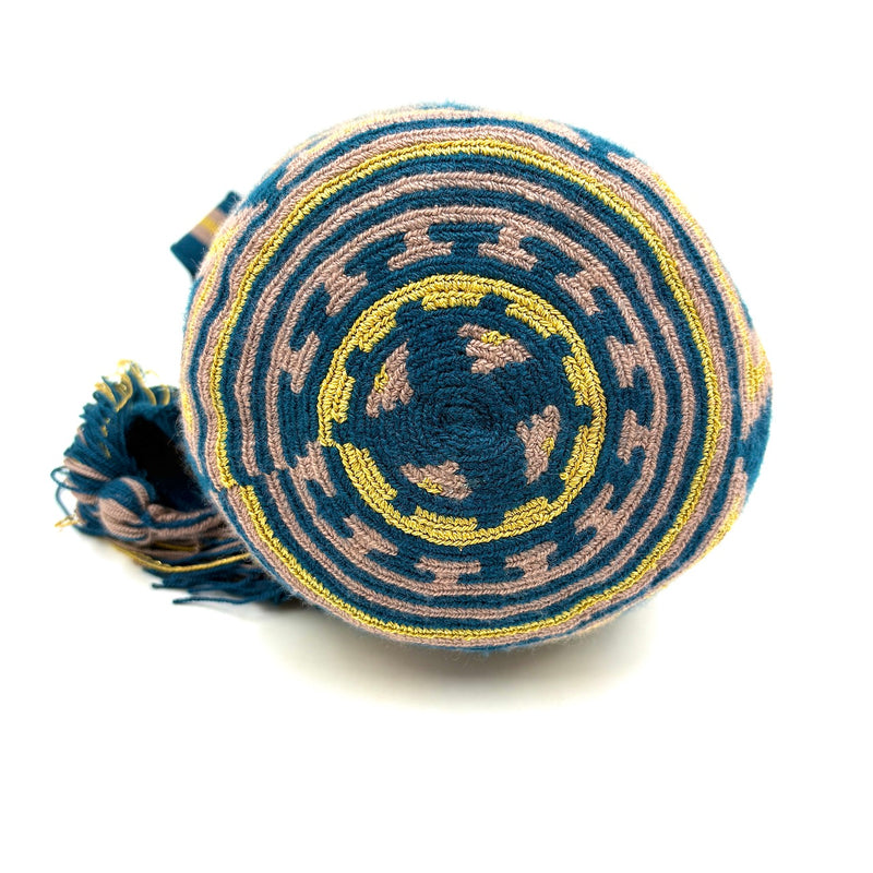 モチーラ・ウナエブラ・スパークルS - ネイビー＆イエロー -