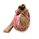 モチーラ・ウナエブラ・スパークルS - ライトブラウン＆ローズ -