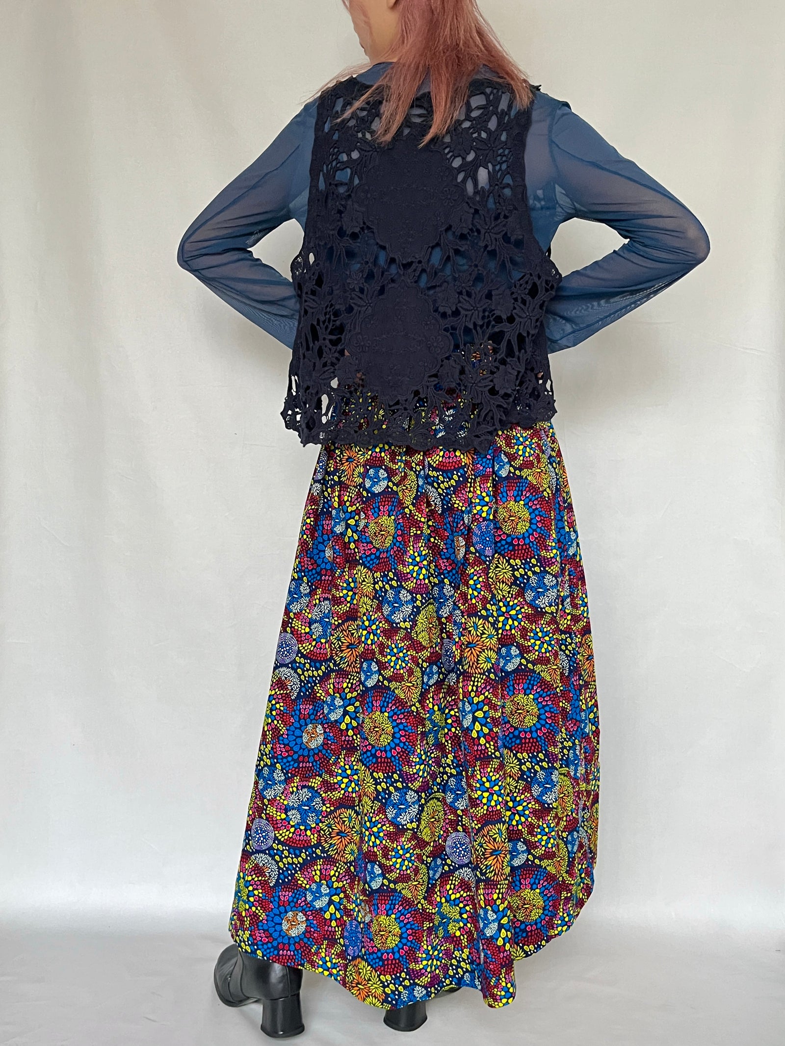 ERIKA CAVALLINI レザースカート ERIKA CAVALLINI(エリカ カヴァリーニ) | スカート - ブラック