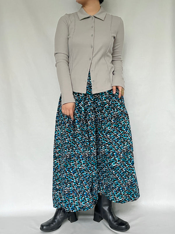 Abu Dhabi Gather Skirt -Draft--