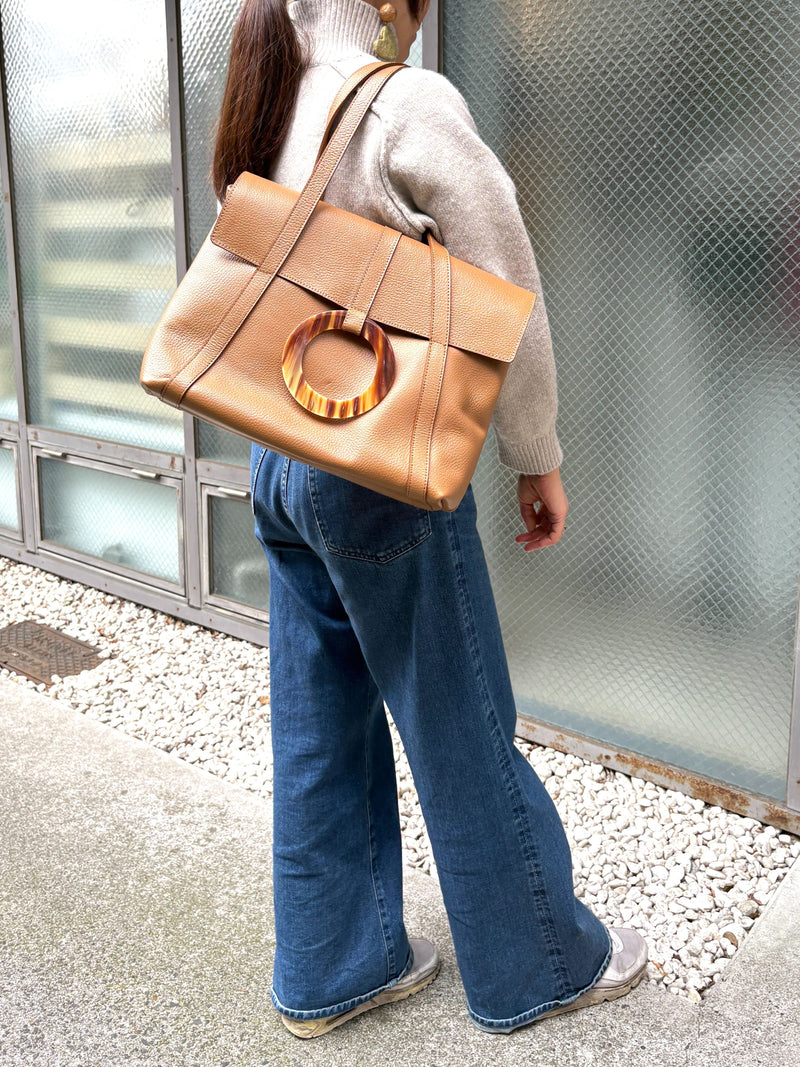 ナロホ・バッグ - キャメル -