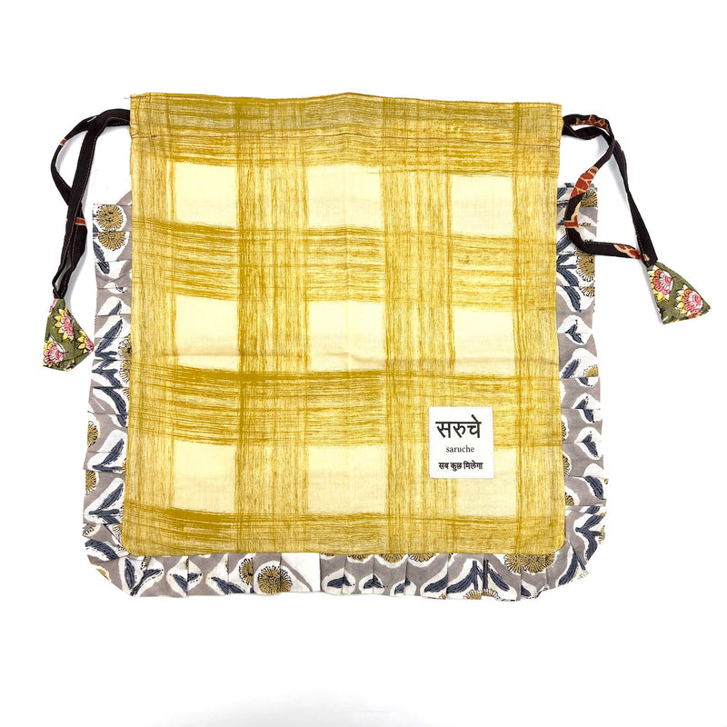 【saruche】ショッパーバッグM - サニー・ブロック -