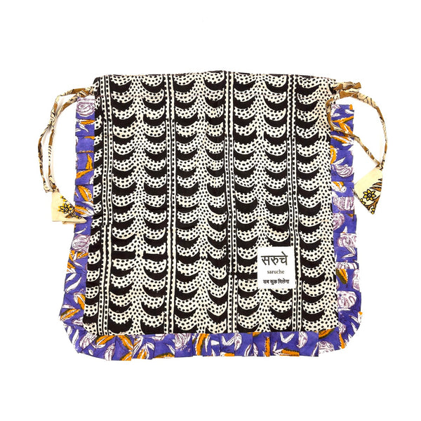 【saruche】ショッパーバッグM - ナイトシェル -