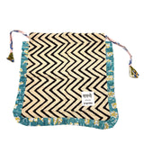 【saruche】ショッパーバッグM - ジグベージュ -