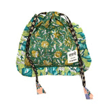 【saruche】ショッパーバッグS - トロピカル・グリーンズ -