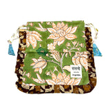 【saruche】ショッパーバッグS - ロータスグリーン -