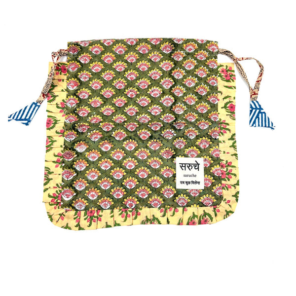 【saruche】ショッパーバッグS - ベリータイル -