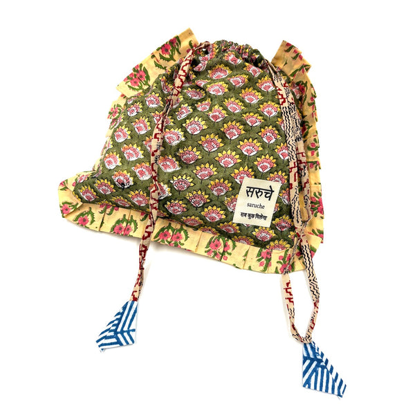 【saruche】ショッパーバッグS - ベリータイル -