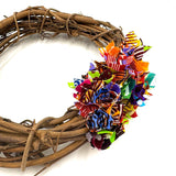 アフリカンプリント・カラフルリースセット