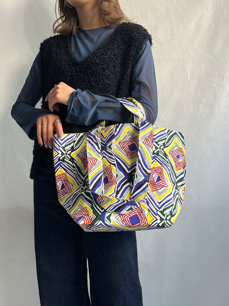 Fabric Book Tote -Pattern name-