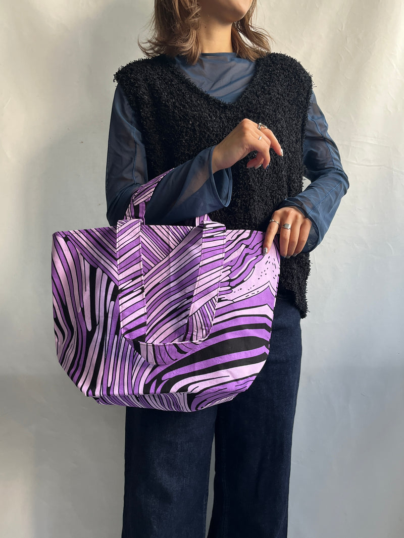 Fabric Book Tote -Pattern name-
