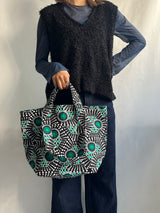 Fabric Book Tote -Pattern name-