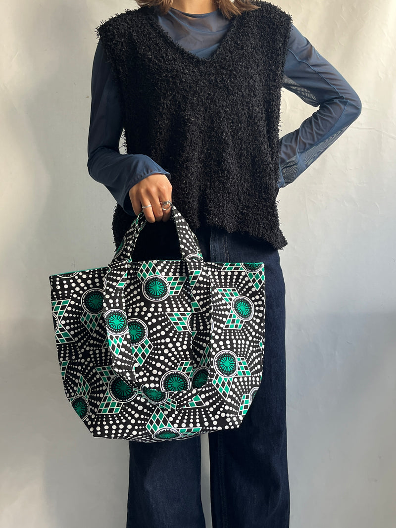 Fabric Book Tote -Pattern name-