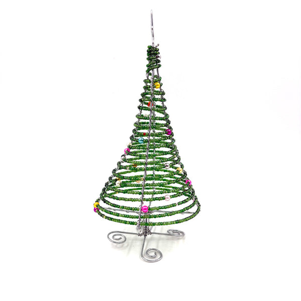クリスマスツリービーズ - グリーン -